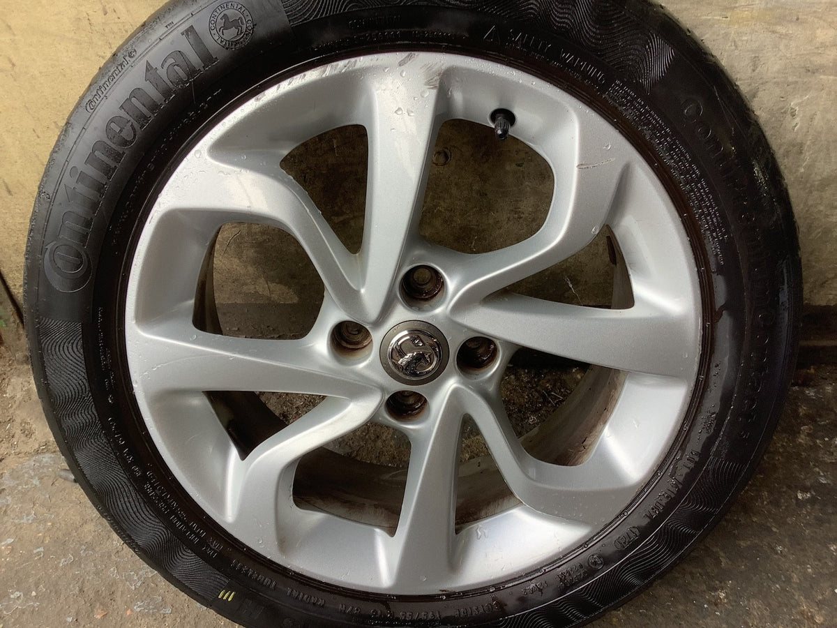 VAUXHALL CORSA E ALLOY WHEEL 16''  AND TYRE 195X55X16  2014 20193