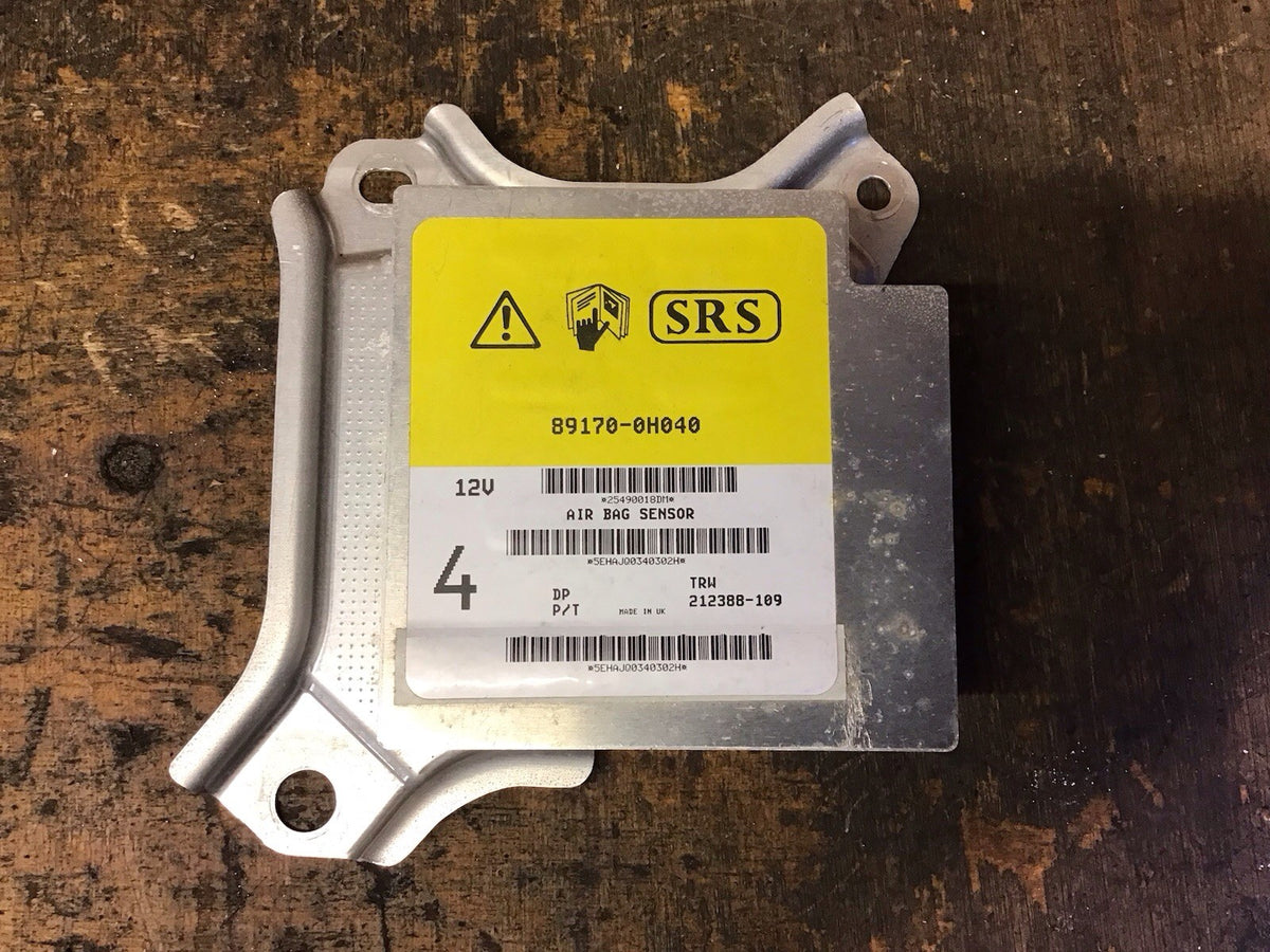 TOYOTA AYGO MK1 PEUGEOT 107 AIR BAG MODULE SENSOR ECU 89170 0H040 2005 20140