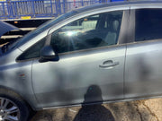 VAUXHALL CORSA D PASSENGERS SIDE N/S FRONT DOOR IN SILVER LAKE CODE Z179 2006-2014