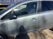 VAUXHALL CORSA D PASSENGERS SIDE N/S FRONT DOOR IN SILVER LAKE CODE Z179 2006-2014