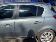 VAUXHALL CORSA D PASSENGERS SIDE N/S REAR DOOR IN SILVER LAKE CODE Z179 2006-2014