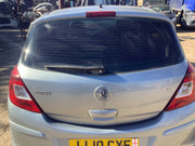 VAUXHALL CORSA D TAILGATE IN SILVER LAKE CODE Z179 2006-2014
