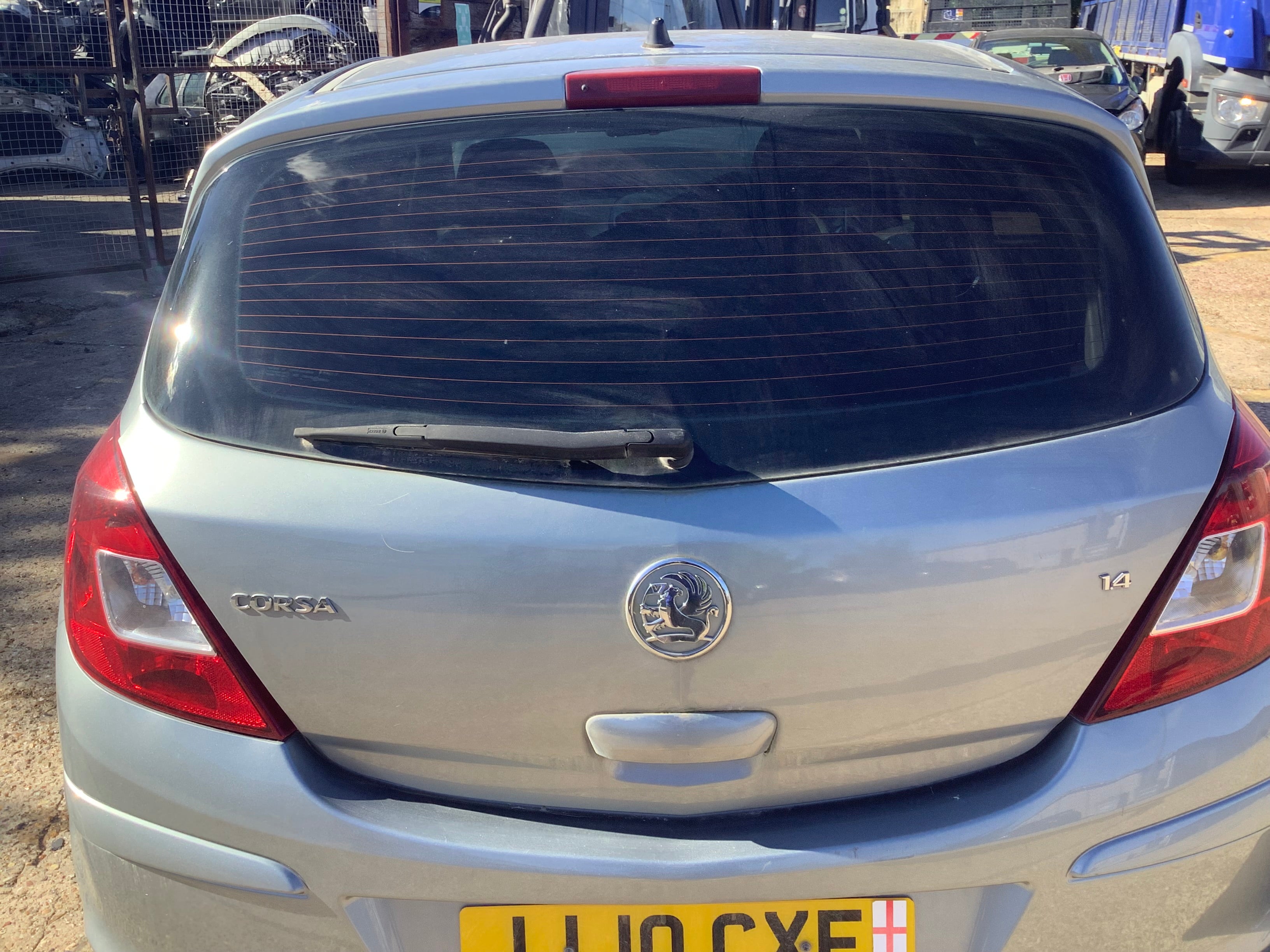 VAUXHALL CORSA D TAILGATE IN SILVER LAKE CODE Z179 2006-2014