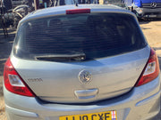 VAUXHALL CORSA D TAILGATE IN SILVER LAKE CODE Z179 2006-2014