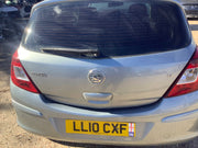 VAUXHALL CORSA D TAILGATE IN SILVER LAKE CODE Z179 2006-2014
