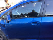 TOYOTA VERSO PASSENGER'S SIDE N/S FRONT DOOR BLUE STREAK METALLIC 8T7 2013 20180
