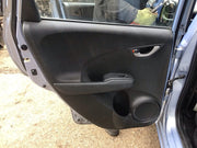 HONDA JAZZ MK3 PASSENGER'S SIDE N/S REAR DOOR SHERBET BLUE B549M  2009 20146