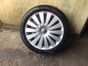 VOLKSWAGEN PASSAT B6 ALLOY WHEEL 17'' 3C0601025G TYRE 235X45X17 2005 20100