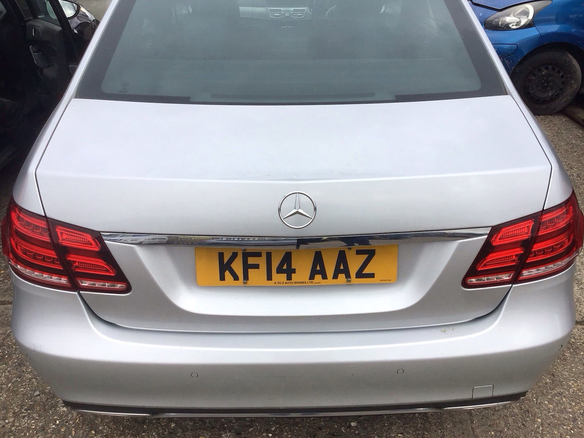 MERCEDES E CLASS W212 BOOT LID TAILGATE SALOON IRIDIUM SILVER  775 2009 20150