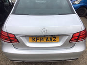 MERCEDES E CLASS W212 BOOT LID TAILGATE SALOON IRIDIUM SILVER  775 2009 20150