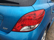 PEUGEOT 207 DRIVER'S SIDE O/S REAR LIGHT 2009 20128