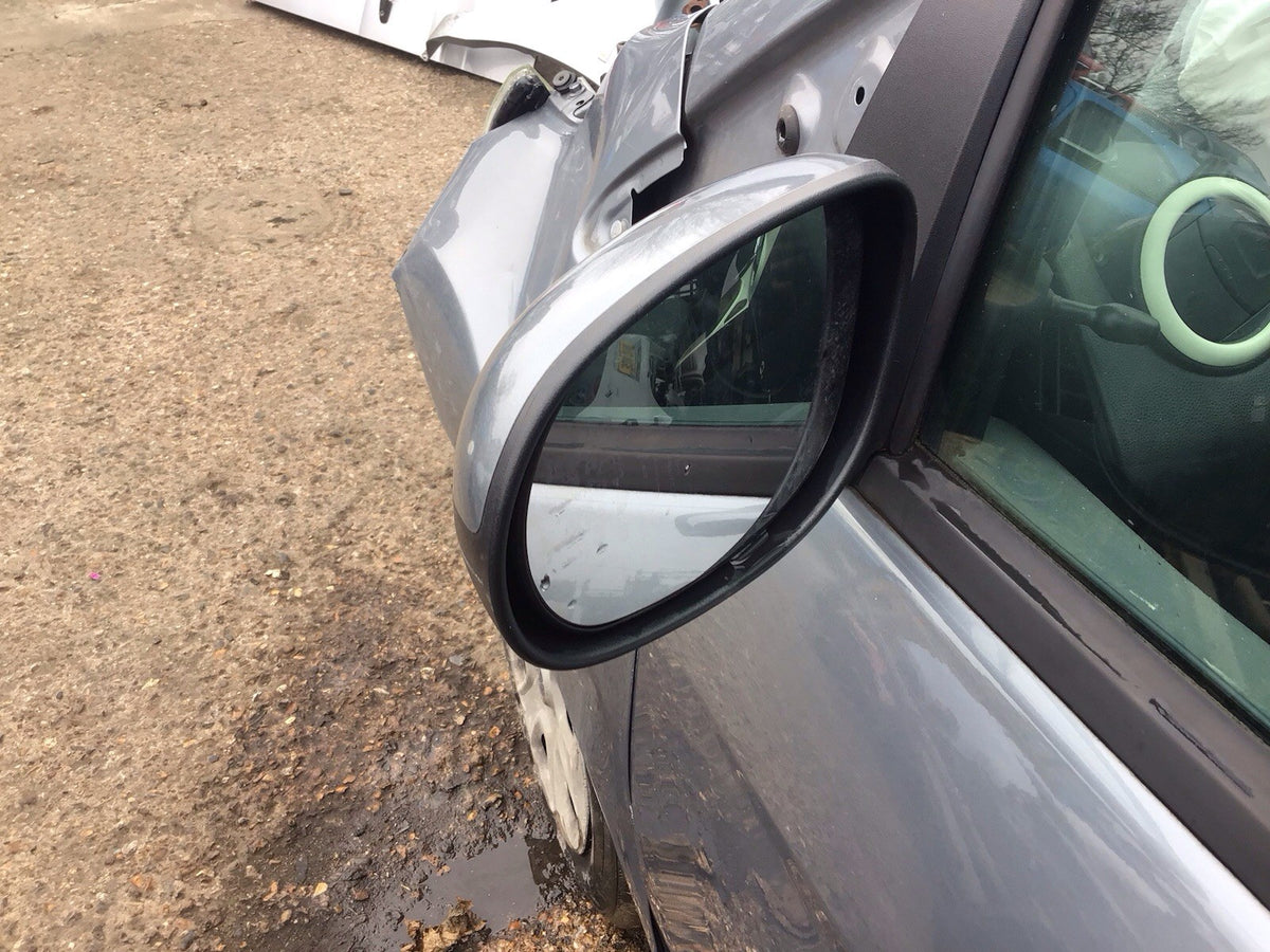 FORD KA PASSENGER'S SIDE N/S DOOR MIRROR STROBE METALLIC MANUAL 2008 20166