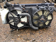 HONDA JAZZ MK2 1.4 PETROL AUTOMATIC RADIATOR FAN COWLING 2001 20088