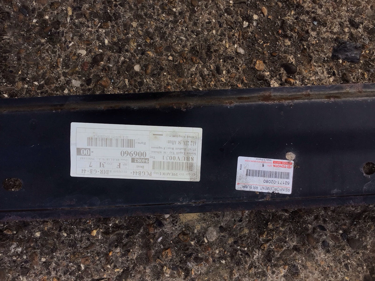 TOYOTA VERSO MK2 REAR BUMPER SUPPORT BAR CRASH BAR 2013 20186