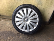 VOLKSWAGEN PASSAT B6 ALLOY WHEEL 17'' 3C0601025G TYRE 235X45X17 2005 20103