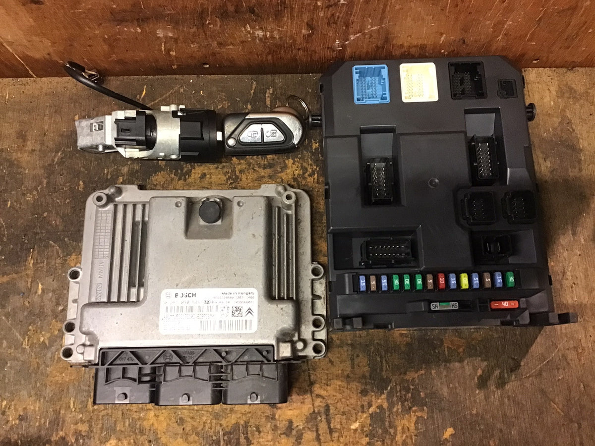 CITROEN DS3 1.6 HDI ECU KIT 9807885980 BOSCH 0281030436 9HP 2010 20150
