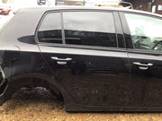 VOLKSWAGEN GOLF MK6 DRIVER'S SIDE O/S REAR DOOR DEEP BLACK LC9X 2008 20125
