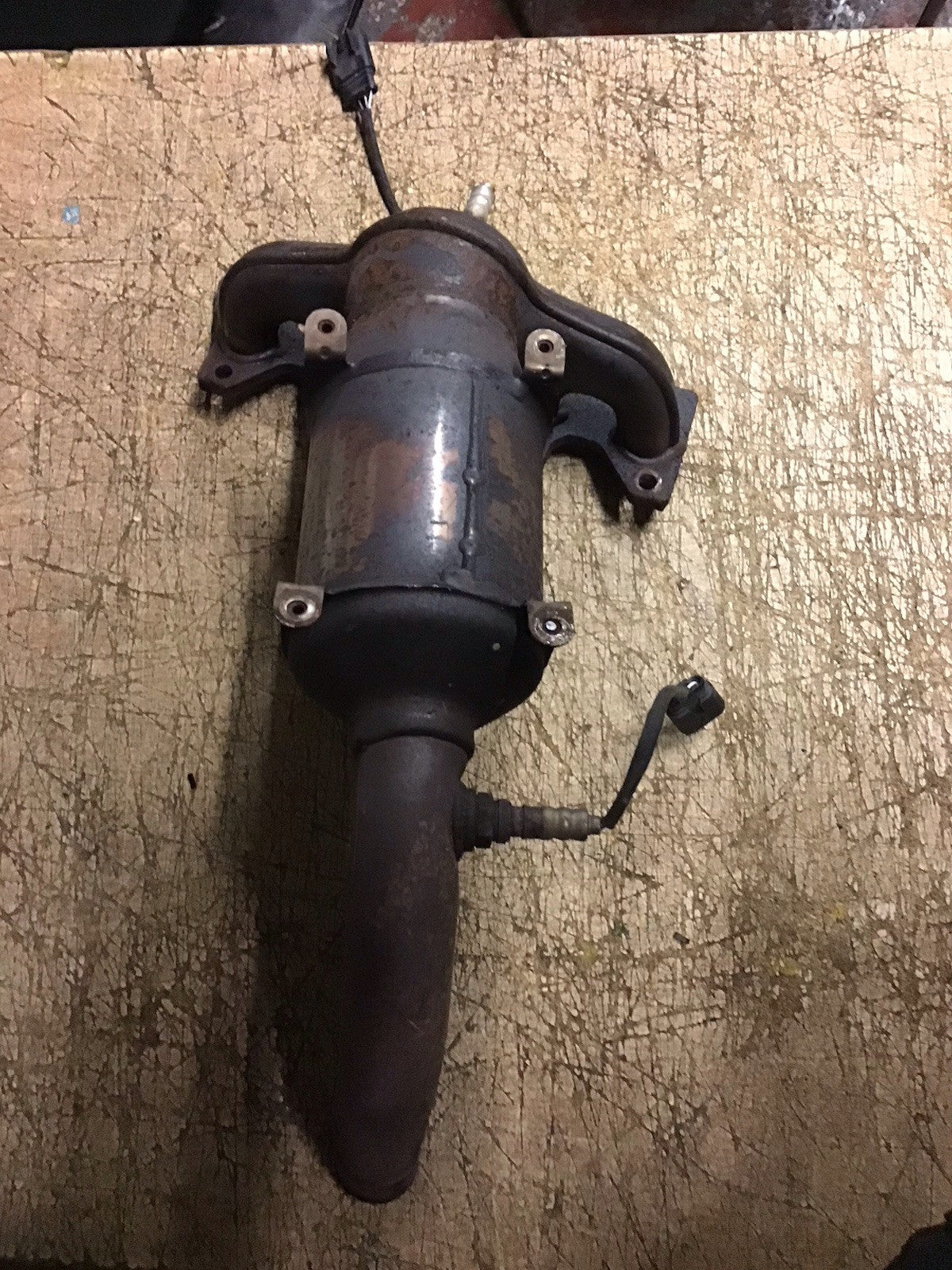 FORD KA MK2 1.2 PETROL CAT CATALYTIC CONVERTER EXHAUST MANIFOLD 551993160