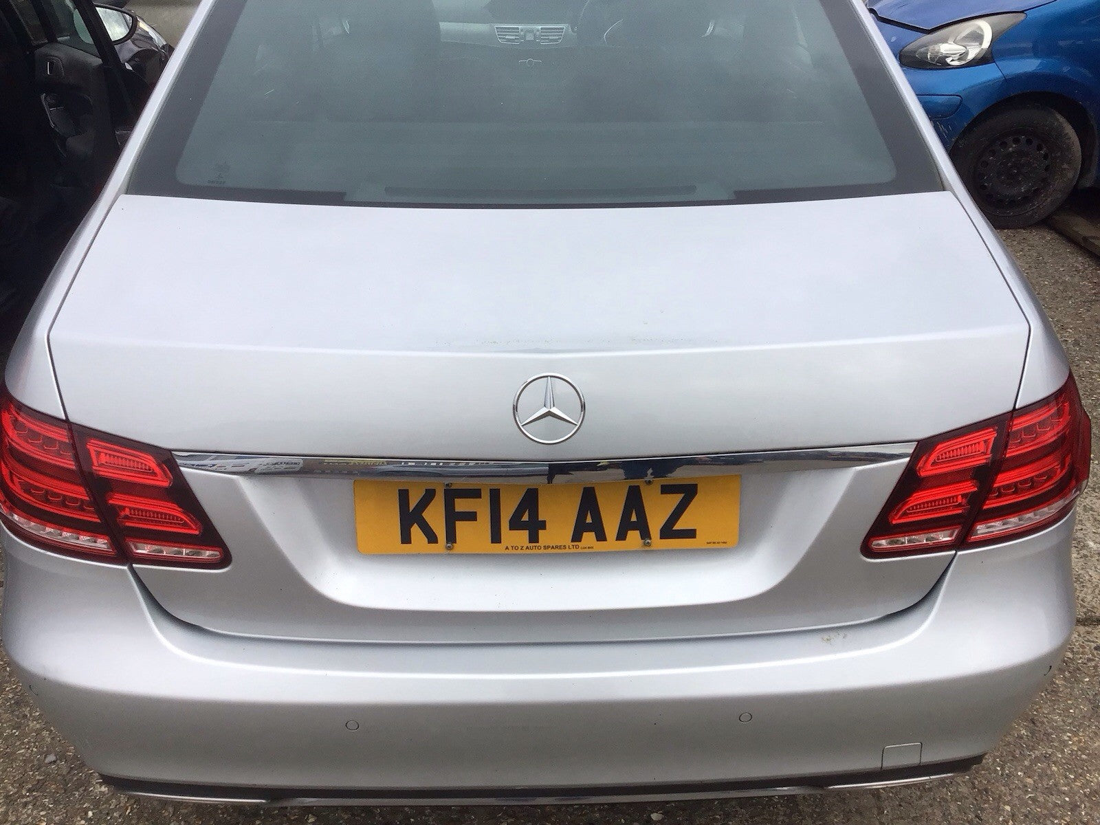 MERCEDES E CLASS W212 BOOT LID TAILGATE SALOON IRIDIUM SILVER  775 2009 20151