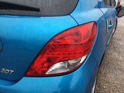 PEUGEOT 207 DRIVER'S SIDE O/S REAR LIGHT 2009 201210