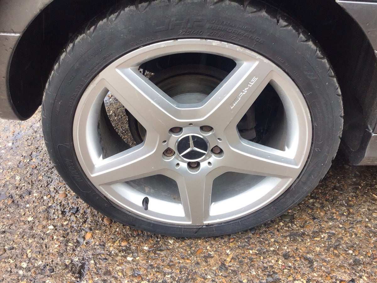 MERCEDES A,B CLASS AMG ALLOY WHEEL 18'' A1694011602 TYRE 225X45X18 2005-2012
