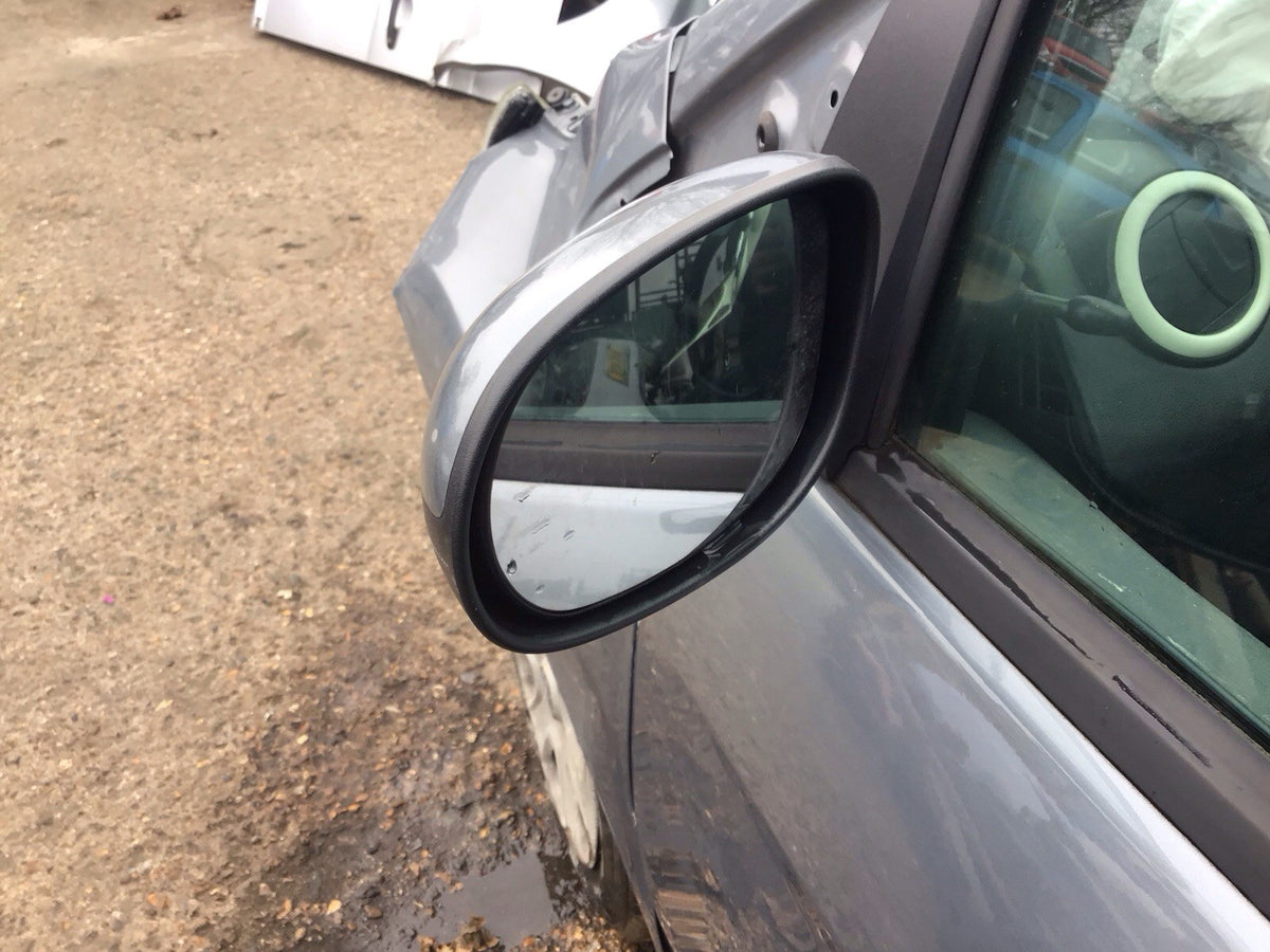 FORD KA PASSENGER'S SIDE N/S DOOR MIRROR STROBE METALLIC MANUAL 2008 20165