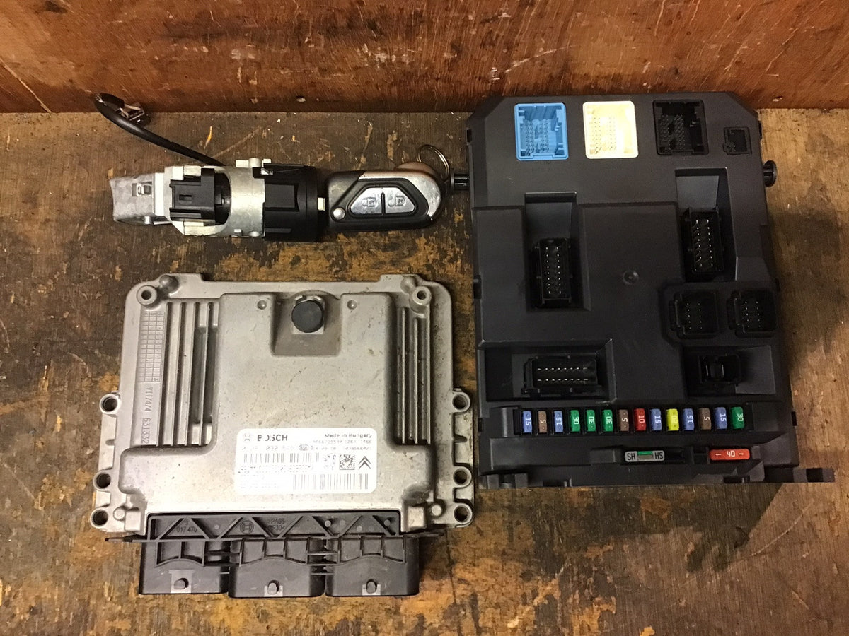 CITROEN DS3 1.6 HDI ECU KIT 9807885980 BOSCH 0281030436 9HP 2010 20154