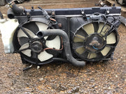 HONDA JAZZ MK2 1.4 PETROL AUTOMATIC RADIATOR FAN COWLING 2001 20087