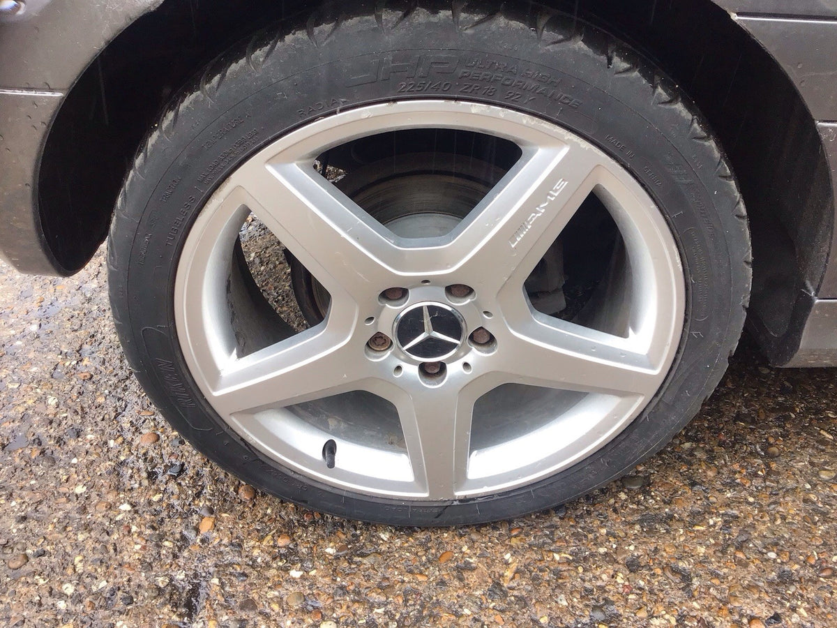 MERCEDES A,B CLASS AMG ALLOY WHEEL 18'' A1694011602 TYRE 225X45X18 2005-2012
