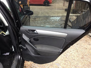 VOLKSWAGEN GOLF MK6 DRIVER'S SIDE O/S REAR DOOR DEEP BLACK LC9X 2008 20128