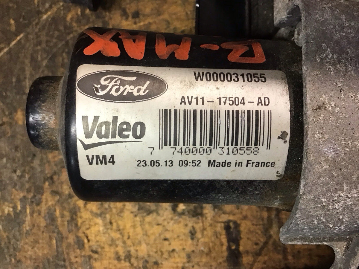 FORD B MAX WIPER MOTOR PASSENGER LEFT SIDE  AV21 17504 AD 2013 20183