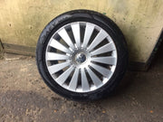 VOLKSWAGEN PASSAT B6 ALLOY WHEEL 17'' 3C0601025G TYRE 235X45X17 2005 20101