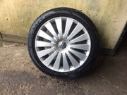 VOLKSWAGEN PASSAT B6 ALLOY WHEEL 17'' 3C0601025G TYRE 235X45X17 2005 20102