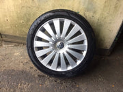 VOLKSWAGEN PASSAT B6 ALLOY WHEEL 17'' 3C0601025G TYRE 235X45X17 2005 20104