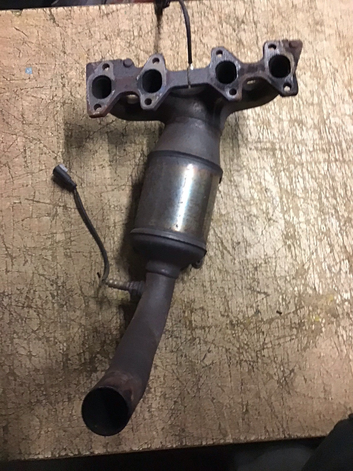 FORD KA MK2 1.2 PETROL CAT CATALYTIC CONVERTER EXHAUST MANIFOLD 551993164