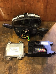 VAUXHALL CORSA D 1.2 PETROL ECU KIT 55590540 ABHH A12XER 2010 20140
