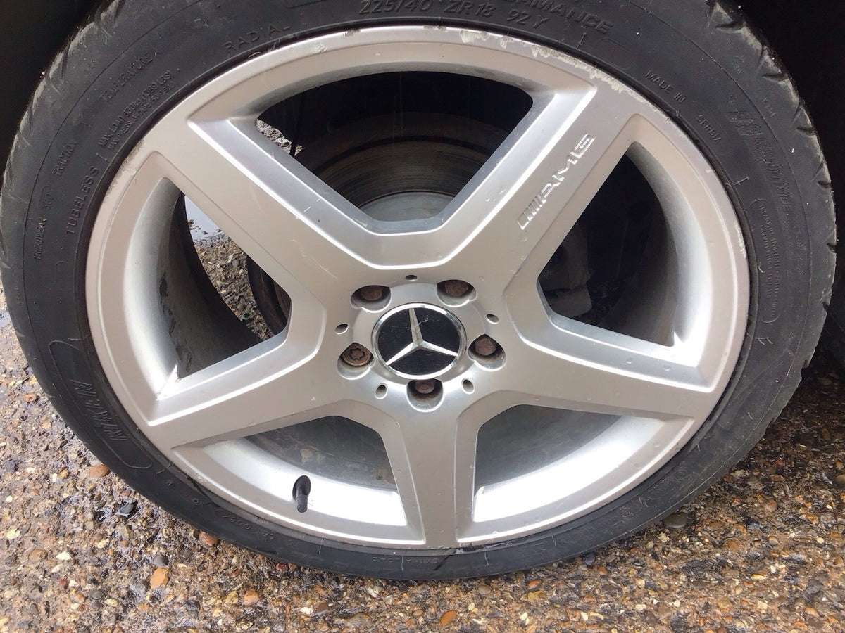 MERCEDES A,B CLASS AMG ALLOY WHEEL 18'' A1694011602 TYRE 225X45X18 2005-2012
