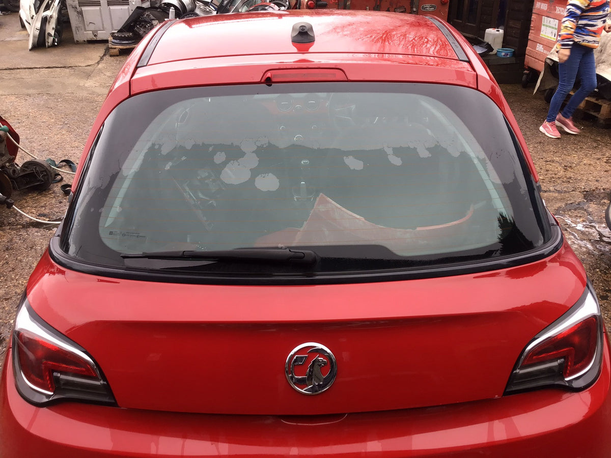 VAUXHALL ADAM TAILGATE RED PAINT CODE Z50M 2013 20191